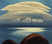 Lake Superior 1928 By Lawren Harris