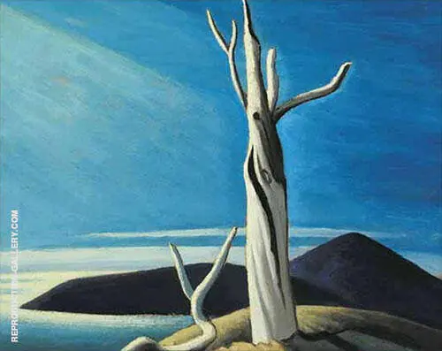 Lake Superior Sketch LXI 1926 By Lawren Harris