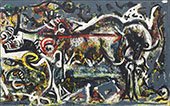 The She-Wolf 1943 By Jackson Pollock (Inspired By)