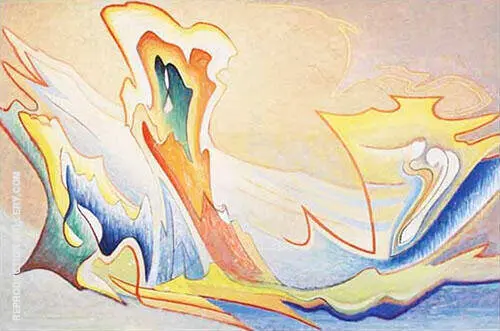 LSH 134 1950 By Lawren Harris
