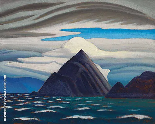 Morin Island Eclipse Sound North Baffin Island 1930 By Lawren Harris