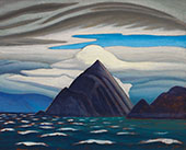 Morin Island Eclipse Sound North Baffin Island 1930 By Lawren Harris
