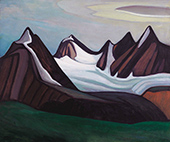 Mountain and Glacier 1930 By Lawren Harris