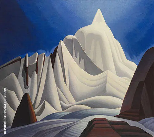 Mountains in Snow 1929 By Lawren Harris