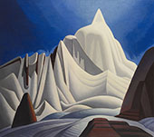 Mountains in Snow 1929 By Lawren Harris