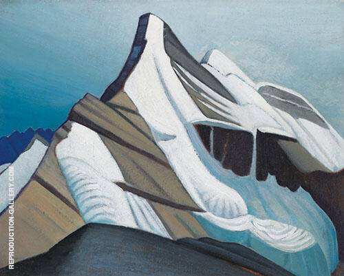 Mountain Sketch XLI 1929 by Lawren Harris | Oil Painting Reproduction