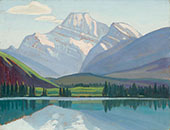 Mount Edith Cavell 1924 By Lawren Harris