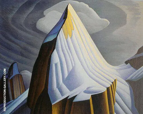 Mount Lefroy 1930 By Lawren Harris