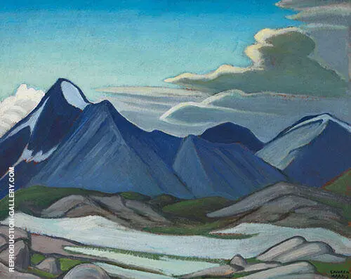 Mount Owen Near Lake O'Hara Mountain 1926 By Lawren Harris