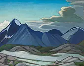 Mount Owen Near Lake O'Hara Mountain 1926 By Lawren Harris