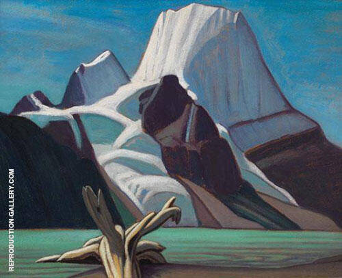 Mount Robson from Berg Lake 1929 | Oil Painting Reproduction