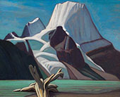 Mount Robson from Berg Lake 1929 By Lawren Harris