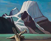 Mount Robson from Berg Lake 1929 By Lawren Harris