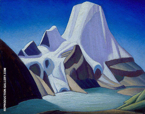 Mount Robson from The Northeast c1929 | Oil Painting Reproduction