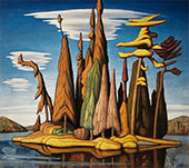 Northern Painting By Lawren Harris