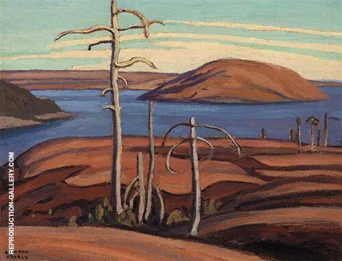 Pic Island Lake Superior 1923 By Lawren Harris
