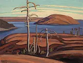 Pic Island Lake Superior 1923 By Lawren Harris