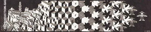 Metamoprhosis 1 1932 By Maurits Cornelis Escher