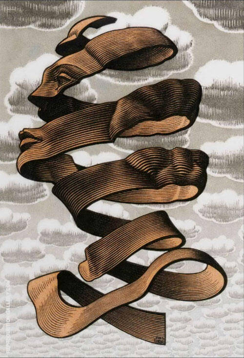 Peel by Maurits Cornelis Escher | Oil Painting Reproduction