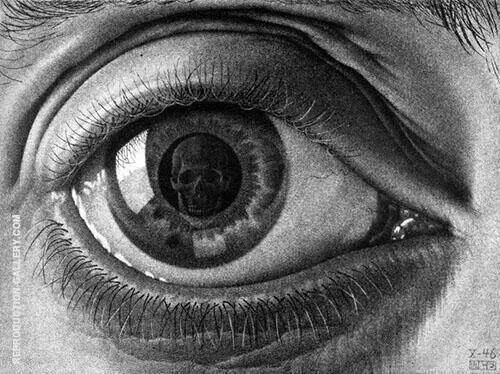 Eye By Maurits Cornelis Escher