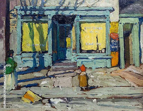 Saturday Morning 1920 By Lawren Harris