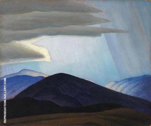 Sketch New Hampshire 1935 By Lawren Harris