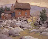 Sketch XI Farmhouse Near Mattawa By Lawren Harris