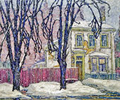 Snowfall 1920 By Lawren Harris