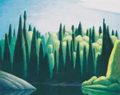 Spring on The Oxtongue River 2 1924 By Lawren Harris