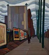 Street Scene By Lawren Harris