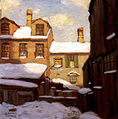 Winter in the Ward By Lawren Harris
