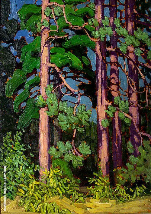 Trees 1916 By Lawren Harris
