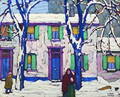 Winter in The Northern Woods By Lawren Harris