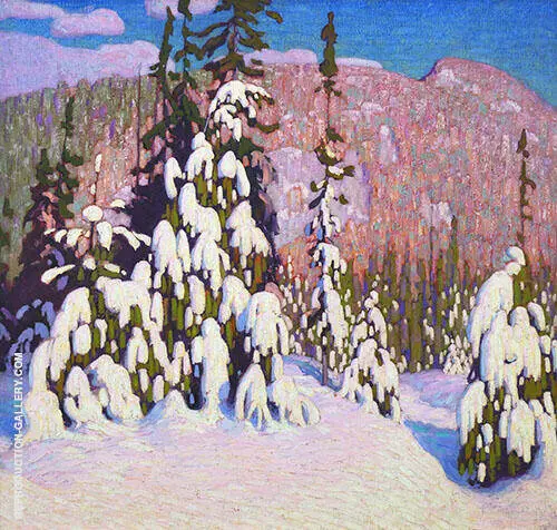 Winter Landscape By Lawren Harris