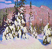 Winter Landscape By Lawren Harris