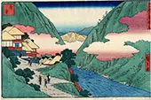 Returning Sails at Tsukuda By Hiroshige