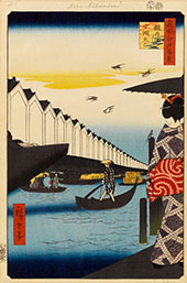Yoroi Ferry Koami Cho By Hiroshige