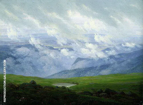 Drifting Clouds 1820 By Caspar David Friedrich