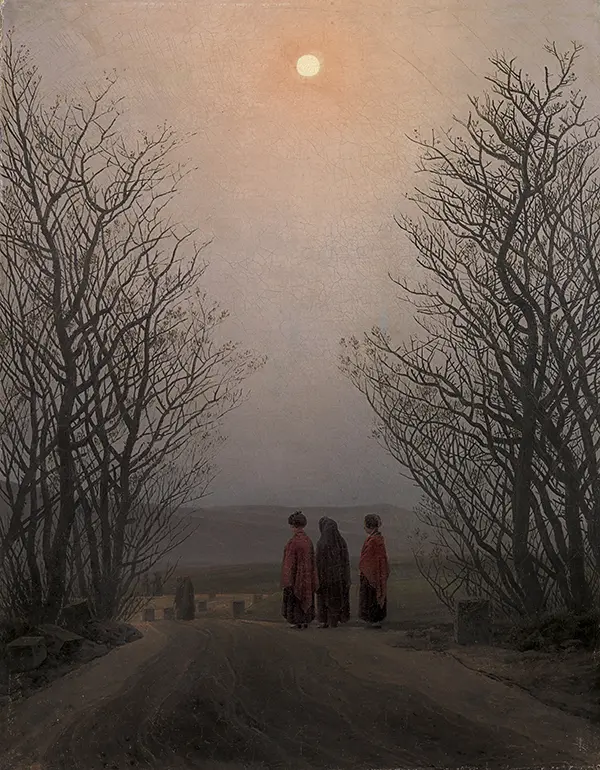 Easter Morning 1883 By Caspar David Friedrich