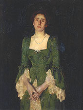 Portrait of Mrs Florence Humphris By Henry Scott Tuke