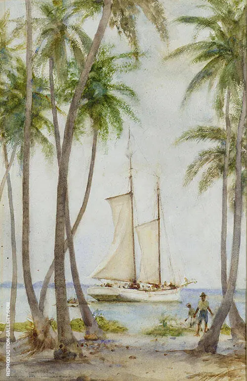 Tobacco Caye British Honduras By Henry Scott Tuke