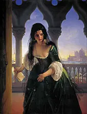 Accusa Segreta 1847 By Francesco Hayez