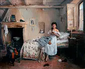 Gerolamo Induno Sadness 1862 By Francesco Hayez