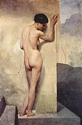Nude Woman 1859 By Francesco Hayez