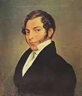 Portrait of Conte Ninni 1823 By Francesco Hayez