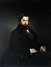 Portrait of Gian Ciacomo Poldi Pezzoli 1851 By Francesco Hayez