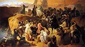 Thirsting near Jerusalem By Francesco Hayez