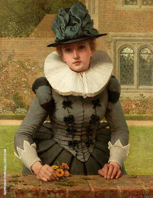 Sweet Anne Page By George Dunlop Leslie