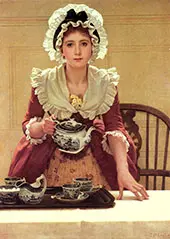 Tea By George Dunlop Leslie