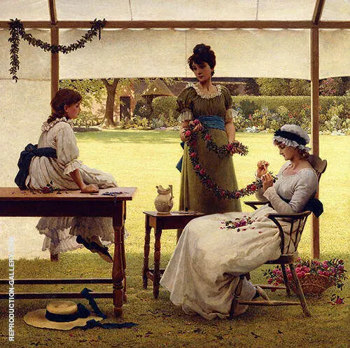 The Garland By George Dunlop Leslie